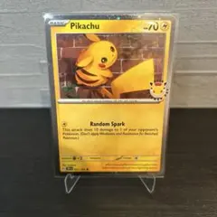 ポケモンカード ピカチュウ 海外版　プロモ　051/162