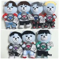 treasure × krunk 公式 ぬいぐるみ 7体 セット