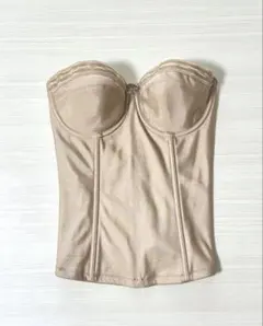 【試着のみ】セモア ブライダルインナー D70 ノーブル　ロングビスチェ