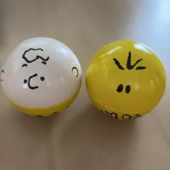 スヌーピー チャーリーブラウン 空き缶 2個セット
