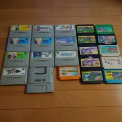 【一部動作未確認】ファミコン、スーパーファミコン ゲームソフト まとめ売りセット