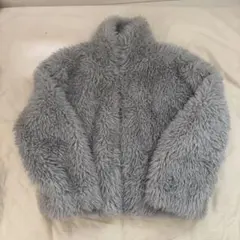 ファージャケット キラキラ