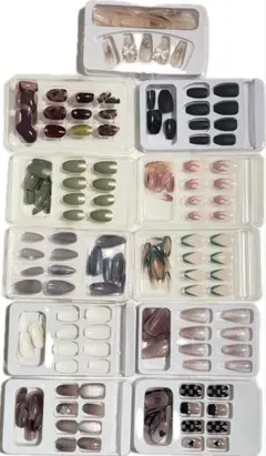 ネイルチップ 12点 まとめ売り