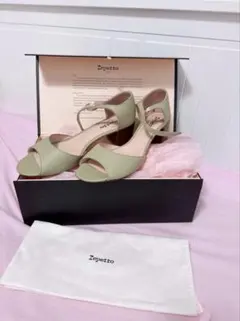 箱/袋付】Repetto レペット カミーユ 37 1/2 ゴールド ヒール - メルカリ