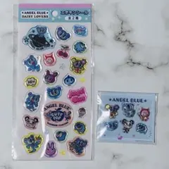 ナルミヤキャラクターズ　エンジェルブルー　ぷっくりシール　セブン　エポキシシール