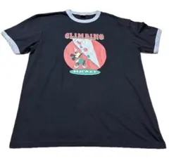 ミッキーマウス クライミングTシャツ ブラック Lサイズ ディズニー スポーツ