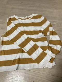 セポ　ストライプ長袖Tシャツ Mサイズのサムネイル