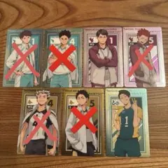 ハイキュー!! メタリックカード まとめ売り