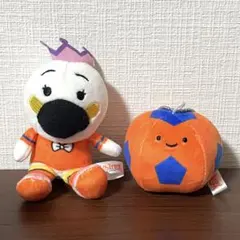 アルビレックス新潟のぬいぐるみ にっこりーノ スワンちゃん サッカーボール