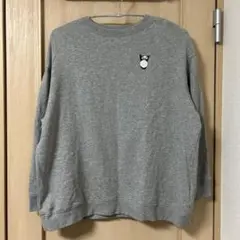 フェリシモ パンダコパンダ パンちゃん トラちゃん スウェット グレー