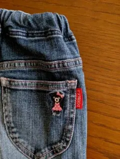 ミキハウスダブルビー　約110 デニムパンツ