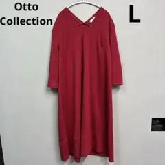 Otto Collection　オットー　ワンピース　膝丈　チュニック　Ｖネック