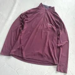 mont-bell モンベル ロングスリーブ 長袖 ジップシャツ　M