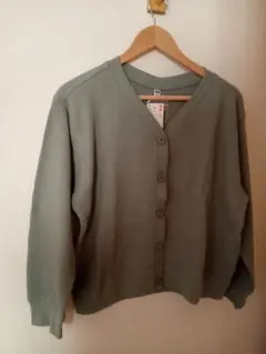 【ゆうパケット】ユニクロ　ワッフルカーディガン　XL