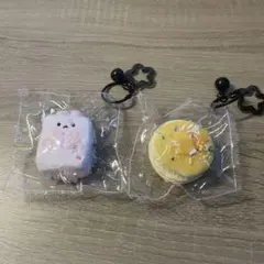 スクイーズ　キーホルダー　2個セット　パンケーキ　うさぎのサムネイル