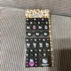 ハローキティ タイルシール ヒョウ柄