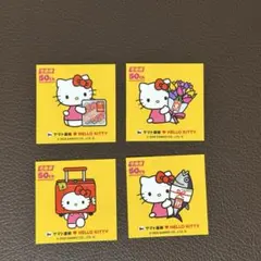 非売品　ヤマト運輸×ハローキティ ステッカー 4枚