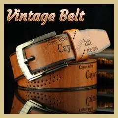 ヴィンテージ ベルト メンズ カジュアル ビジネス レザー