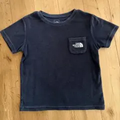 THE NORTH FACE ネイビー ポケットTシャツ 130cm