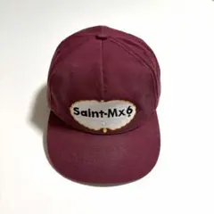 SAINT MICHAEL 6PANEL CAP LACERATING ネイビー - メルカリ