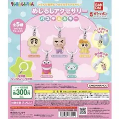 クレヨンしんちゃん めじるしアクセサリー パステルカラー 全5種 ✨新品未開封✨