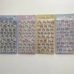 【正規品】ちいかわ第一弾　ボンボンドロップシール　コンプリート4種セット