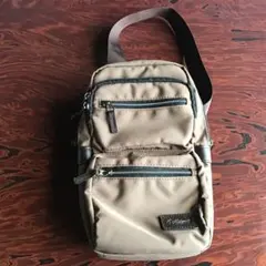 Crocodile ブラウン　ショルダーバッグ