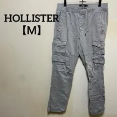 HOLLISTER スリムストレートカーゴパンツ Mサイズ グレー