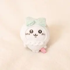 手編み♡ちいかわ もちっとぷちミニマスコット用ボンネット(リボン)♡
