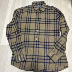 417 長袖　チェック　ネルシャツ