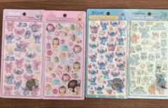 スティッチ ボンボンドロップシール 4パックセット