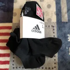 新品　adidas 破れにくいソックス 3足セット 23〜25cm
