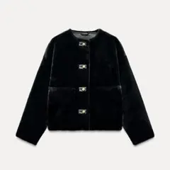 か*い様 zara フェイクファージャケット