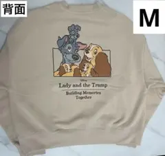 タグ付き未使用品　ディズニー　わんわん物語　レディ　トランプ　トレーナー　裏起毛