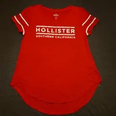 美品　HOLLISTER 赤　半袖 Ｔシャツのサムネイル