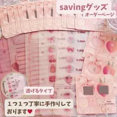 ※期間限定11/18まで〖家計管理続かない人必見〗貯金、積立にSavingグッズ