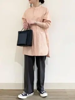 アーバンリサーチドアーズ ギザオックスタキシードロングシャツ 長袖 GIZA