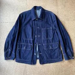 美品・濃紺【UNIQLOユニクロ・デニムカバーオール】L