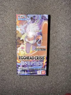 EGGHEAD CRISIS エッグヘッドクライシス　テープカット 8BOX One Piece Card Unboxing] EB04 