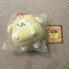 サンリオ★にっこりーノ ぬいぐるみマスコット　ポムポムプリン