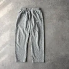 17493 NIKE 刺繍ロゴ スウェットパンツ グレー