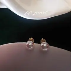 あこや真珠 スタッドイヤリング 8mm 本真珠 パール