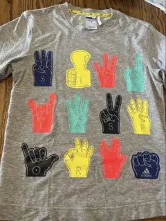 adidas STELLASPORT グレー Tシャツ Sサイズ