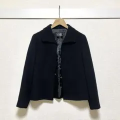 SOIR 東京ソワール ブラックフォーマル ジャケット 刺繍 9号 冠婚葬祭