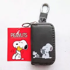 PEANUTS スヌーピー キーケース グレー