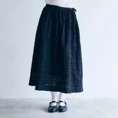 MAGALI マガリ ガーメントダイコットンレースサイドボタンスカートのサムネイル