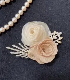 NO.11ハンドメイドコサージュ 入学式卒業式 入園式　卒園式