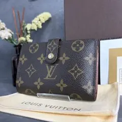 【美品】ルイヴィトン ポルトフォイユ ヴィエノワ 二つ折り財布 がま口 新型のサムネイル
