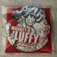 モンキー・D・ルフィ 缶バッジ ONE PIECE FILM RED