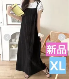【新品】クラシカルエルフ プリーツキャミロングワンピース XL